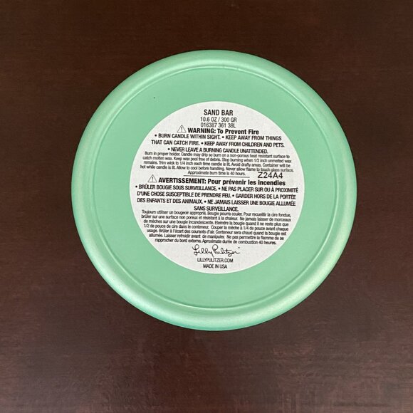 Lilly Pulitzer Electroplated Sand Bar Candle NIB - Picture 10 of 10